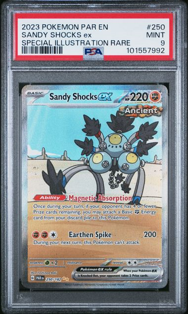 Sandy Shocks ex - 250/182 - SV04: Paradox Rift (PAR) - 2024 Pokemon - PSA 9