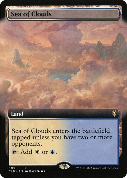 Sea of Clouds (Extended Art) - Commander Legends: Battle for Baldur's Gate (CLB)