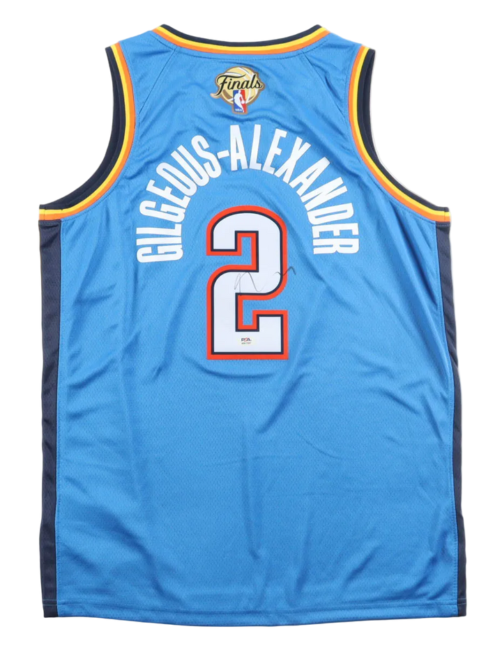 Shai Gilgeous-Alexander Signed Autographed Nike Official  Jersey (PSA)