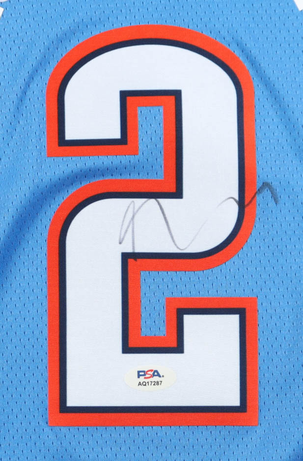 Shai Gilgeous-Alexander Signed Autographed Nike Official  Jersey (PSA)