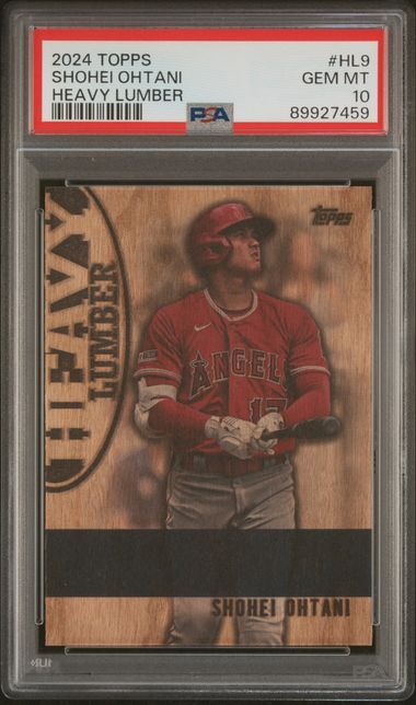 2024 Topps - Shohei Ohtani HL-9 - Heavy Lumber - PSA 10