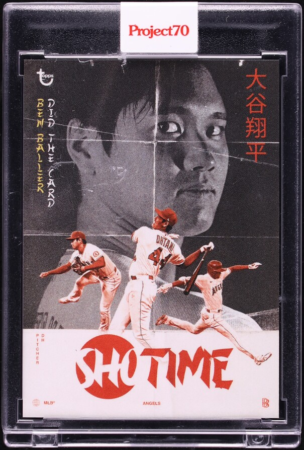 2021 Topps Project 70 By Ben Baller Shohei Ohtani #454
