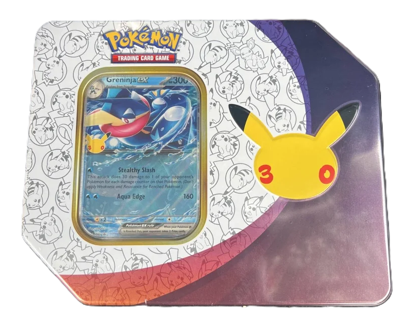 Pokemon 30th Celebration - EX Tin