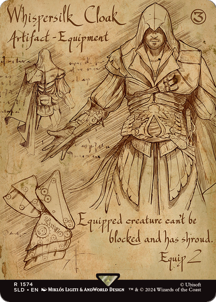 Whispersilk Cloak - Secret Lair Drop Series (SLD)
