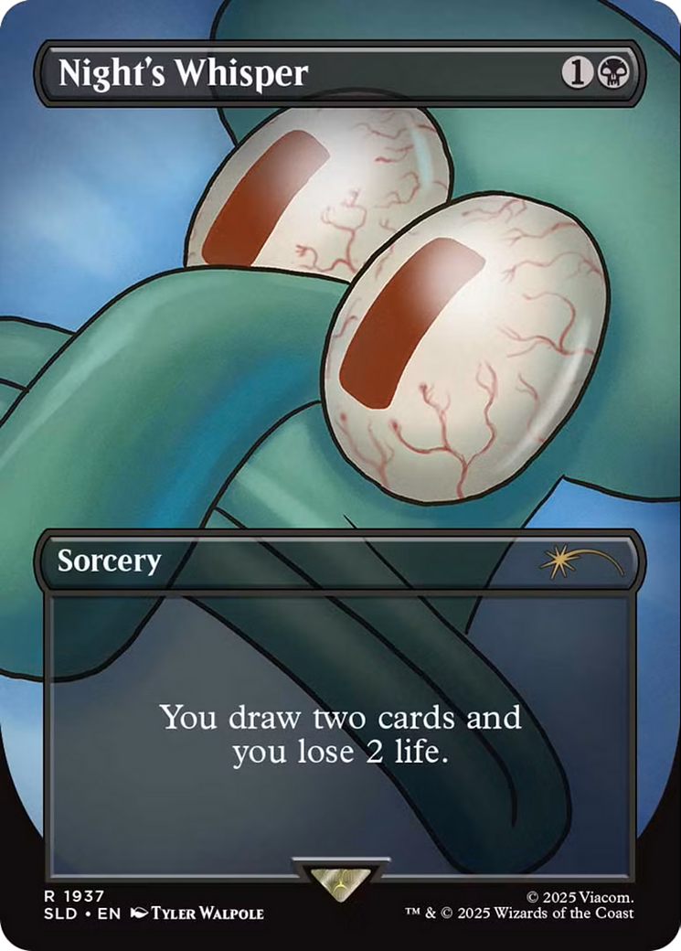 Night's Whisper (1937) (Rainbow Foil) - Secret Lair Drop Series (SLD)