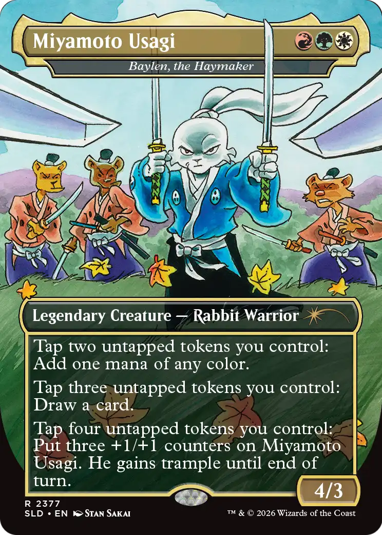 Miyamoto Usagi - Baylen, the Haymaker - Secret Lair Drop Series (SLD)
