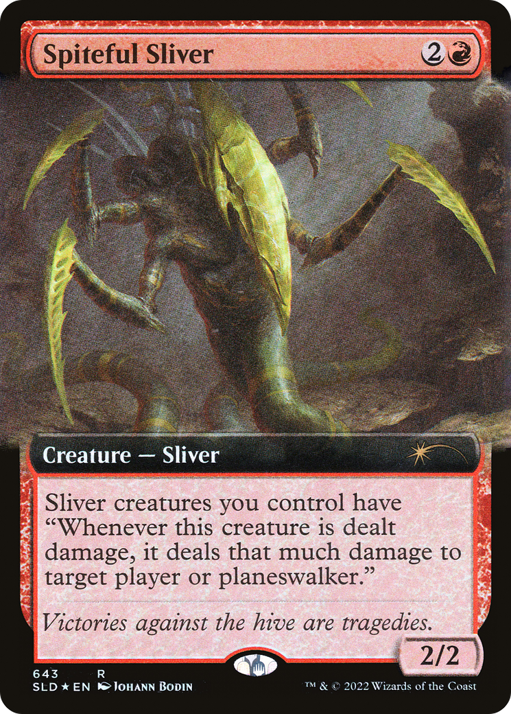 Spiteful Sliver (Extended Art) - Secret Lair Drop Series (SLD)