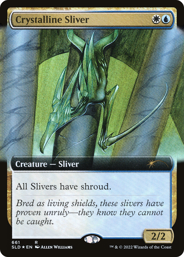 Crystalline Sliver (Extended Art) - Secret Lair Drop Series (SLD)