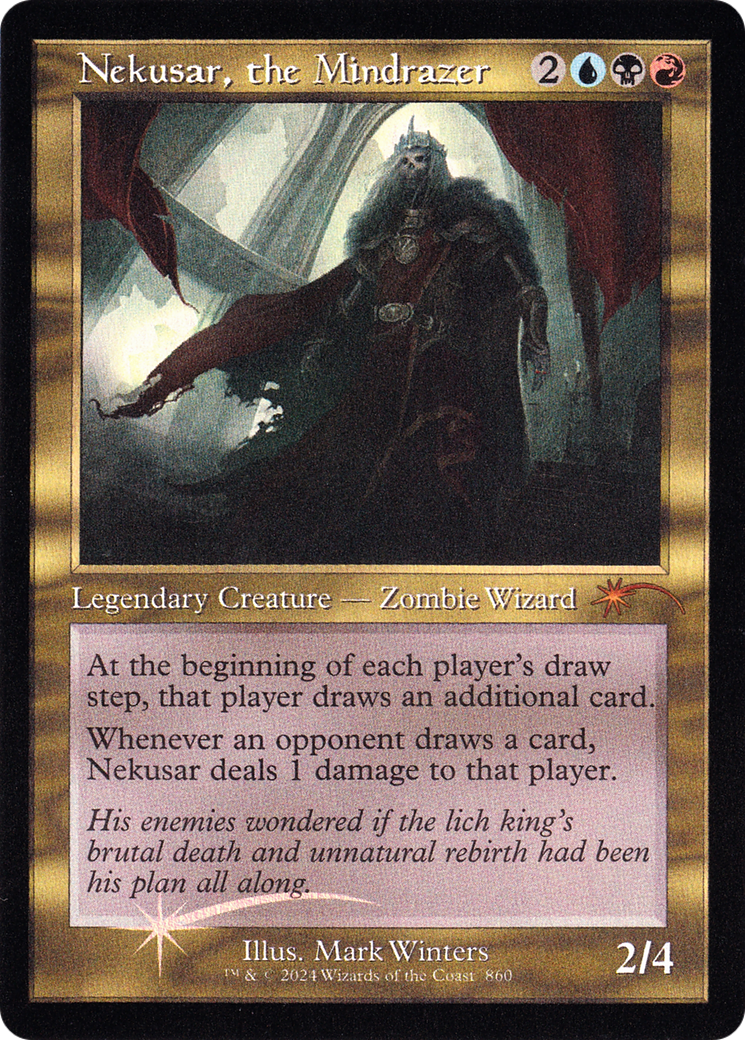 Nekusar, the Mindrazer (Retro Frame) - Secret Lair Drop Series (SLD)