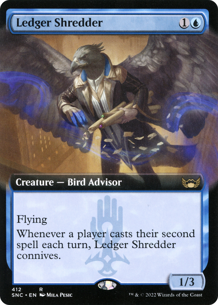 Ledger Shredder (Extended Art) - Streets of New Capenna (SNC)