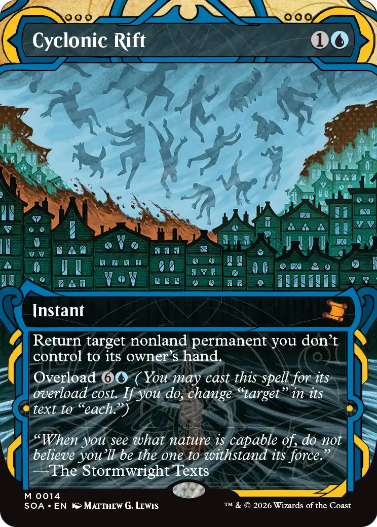 Cyclonic Rift - Secrets of Strixhaven: Mystical Archive (SOA)