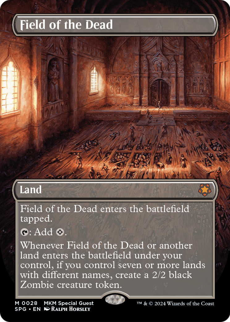Field of the Dead (Borderless) - Special Guests (SPG)