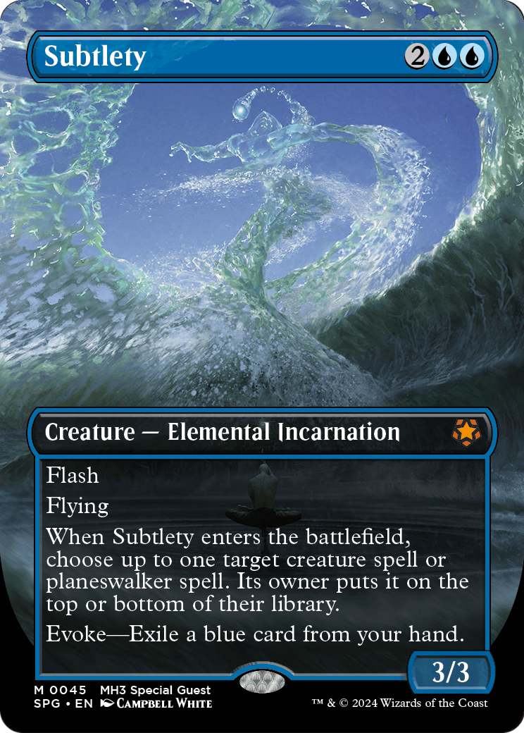 Subtlety (Borderless) - Special Guests (SPG)