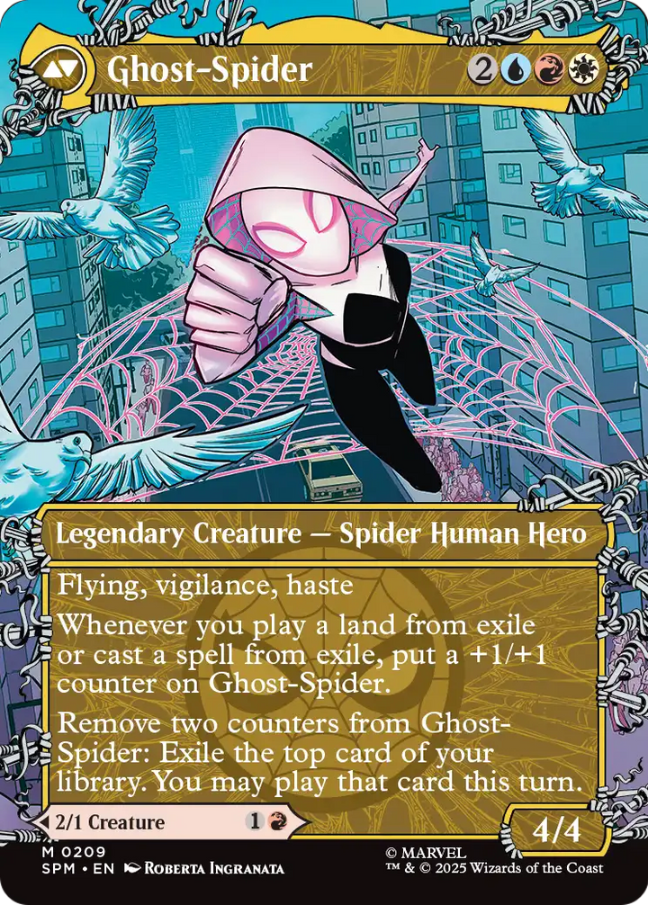 Gwen Stacy (0209) (Borderless) - Marvel's Spider-Man (SPM)