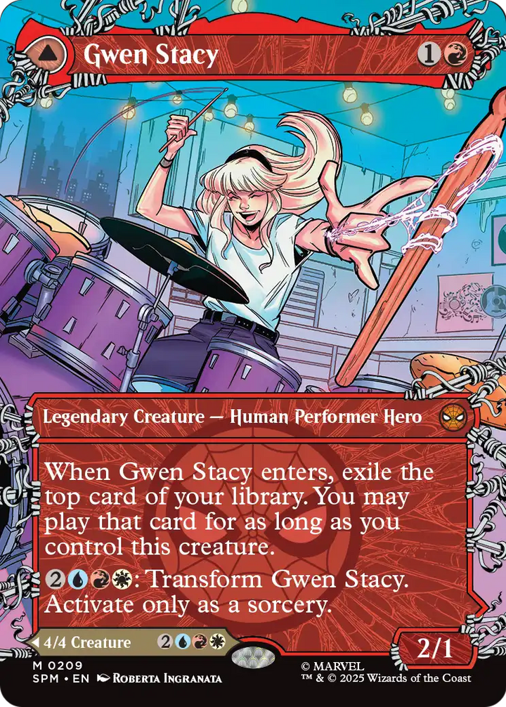 Gwen Stacy (0209) (Borderless) - Marvel's Spider-Man (SPM)