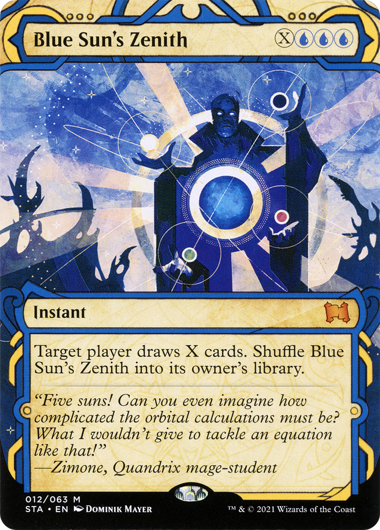 Blue Sun's Zenith - Strixhaven: Mystical Archive (STA)