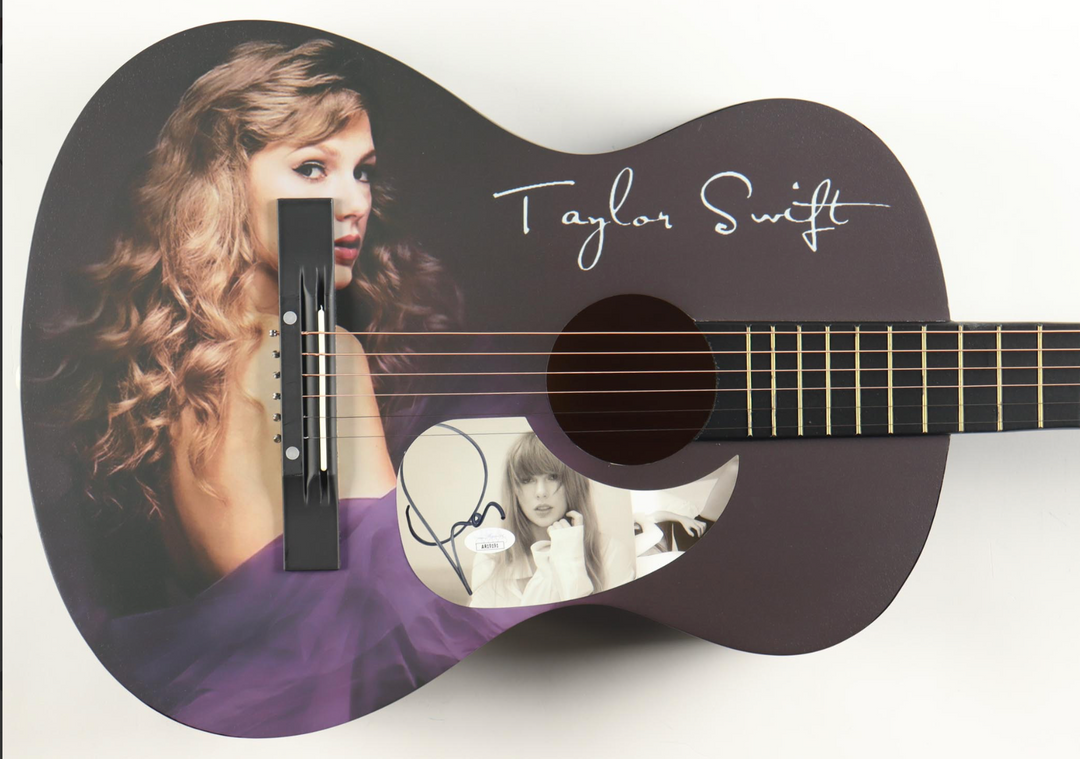 Taylor Swift Autographed Signed Acoustic Guitar
