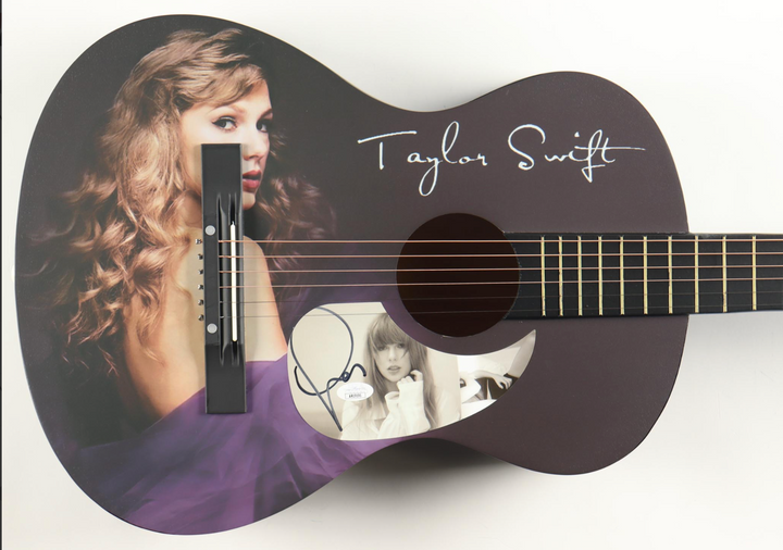 Taylor Swift Autographed Signed Acoustic Guitar