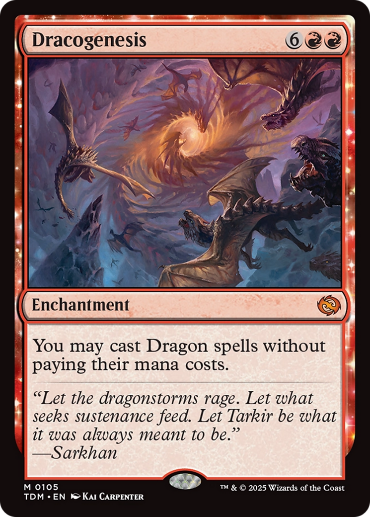 Dracogenesis - Tarkir: Dragonstorm (TDM)