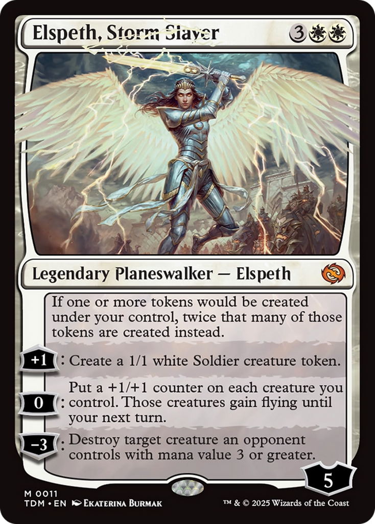 storm mtg cards Elspeth, Storm Slayer