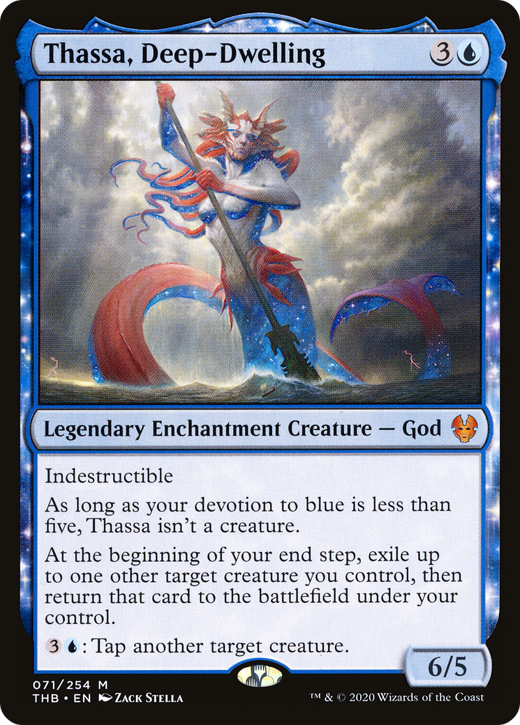 Thassa, Deep-Dwelling - Theros Beyond Death (THB)