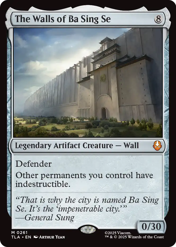 The Walls of Ba Sing Se - Avatar: The Last Airbender (TLA)