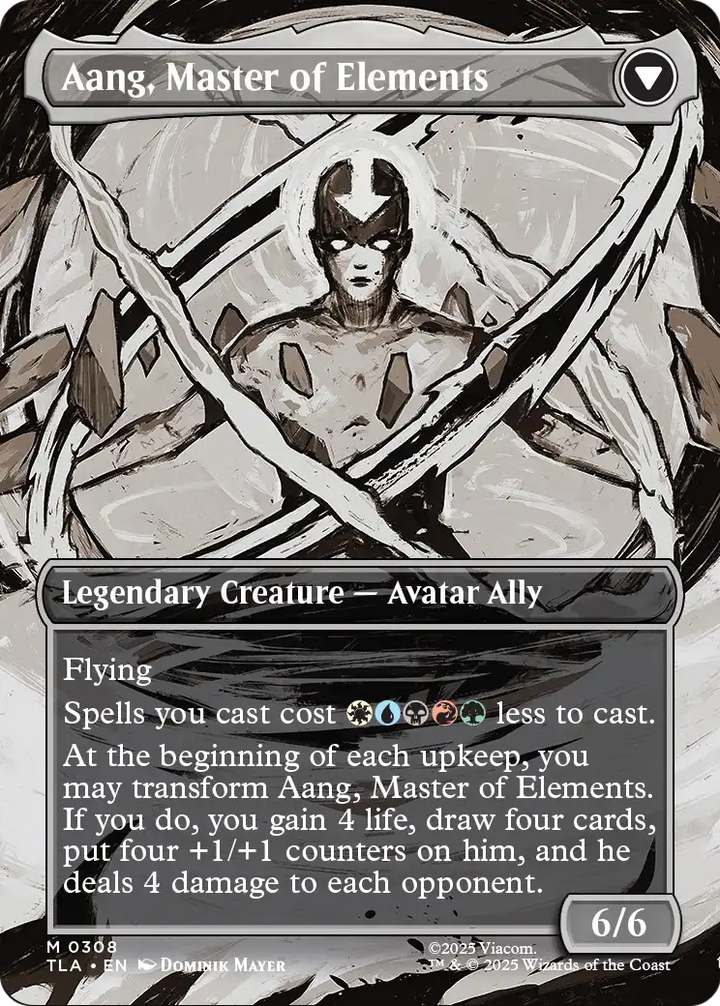 Avatar Aang (Borderless) - Avatar: The Last Airbender (TLA)