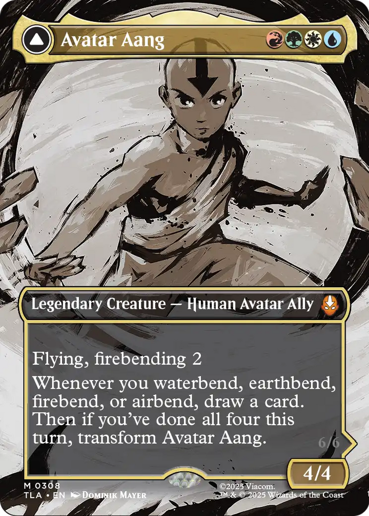 Avatar Aang (Borderless) - Avatar: The Last Airbender (TLA)