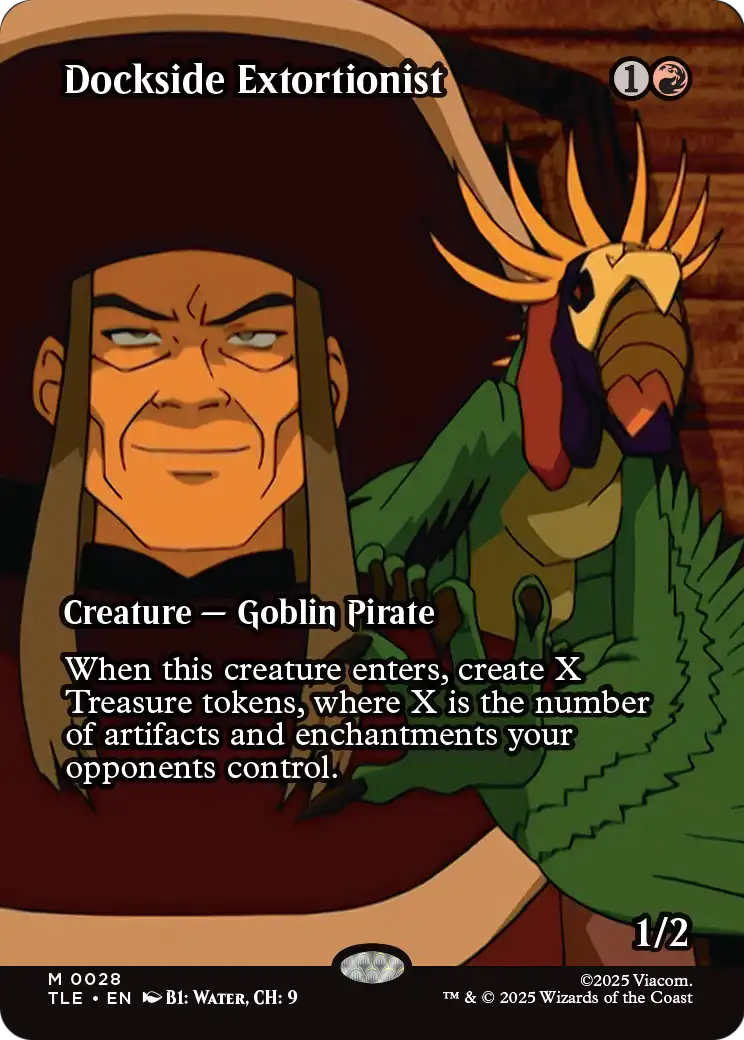 Dockside Extortionist (Borderless) - Avatar: The Last Airbender: Eternal-Legal (TLE)