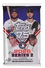 2026 Topps Series 2 Baseball Hobby Pack
