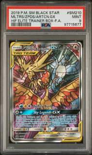 Moltres Zapdos Articuno SM210 Elite Trainer Box Promo - 2019 Pokemon - PSA 9