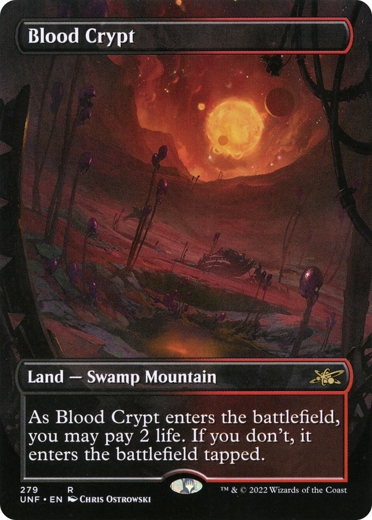 Blood Crypt (Borderless) - Unfinity (UNF)