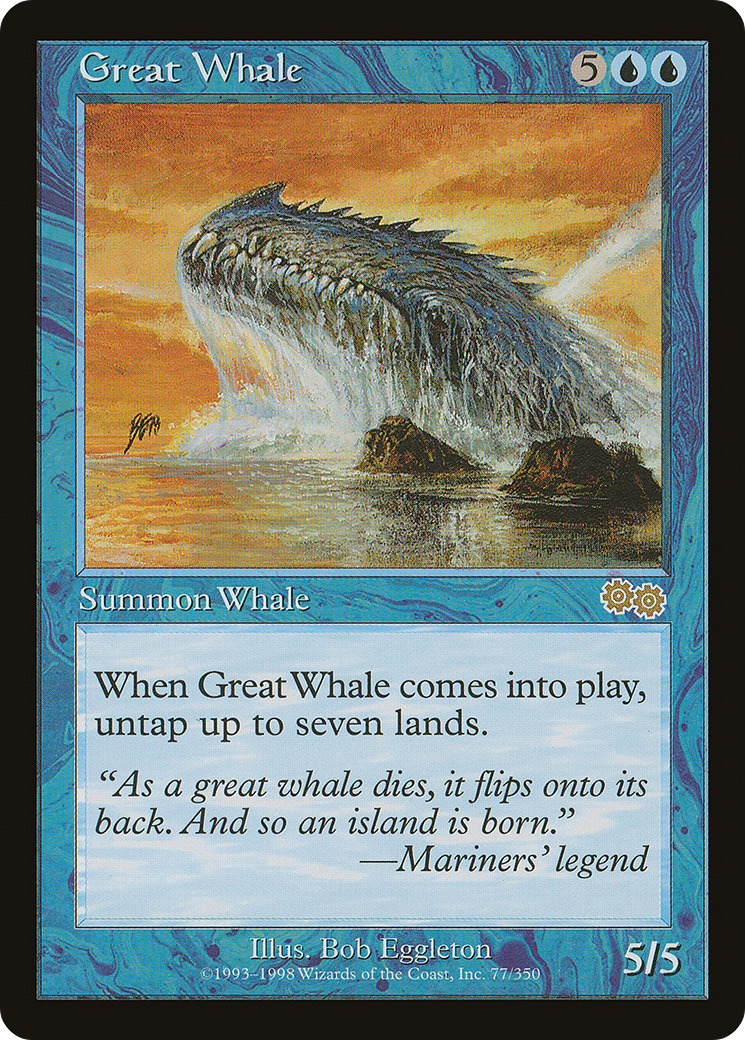 Great Whale - Urza's Saga (USG)