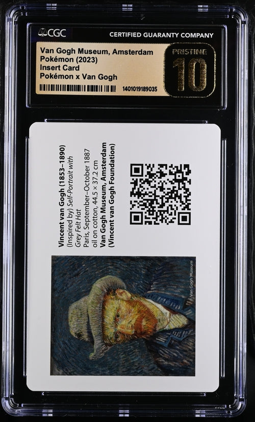 Van Gogh Museum Amsterdam Insert Card - 2023 Pokemon - CGC Pristine 10