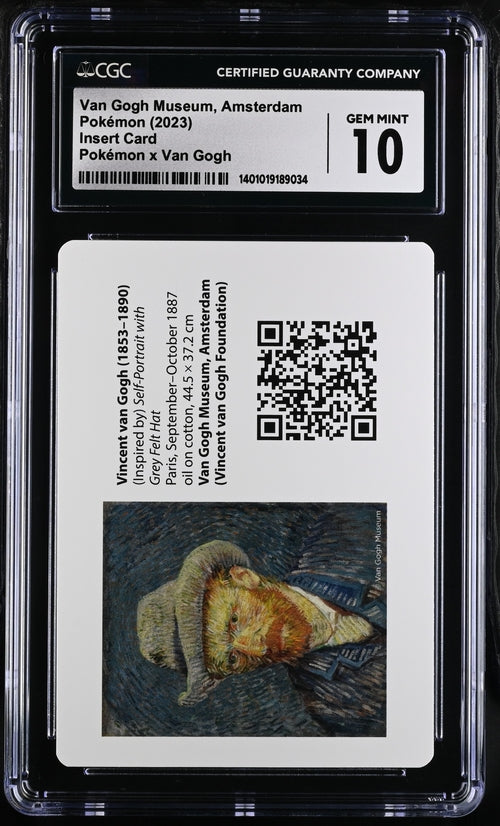 Van Gogh Museum Amsterdam Insert Card - 2023 Pokemon - CGC 10