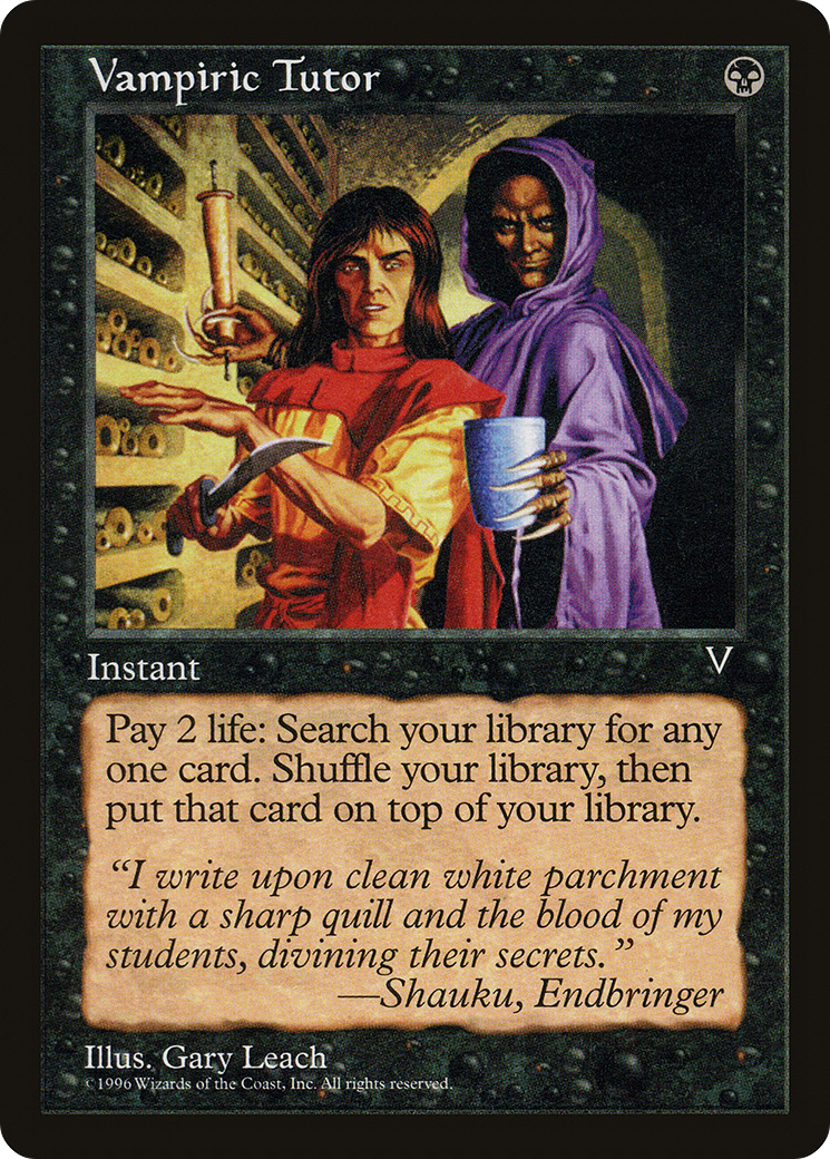 Vampiric Tutor - Visions (VIS)