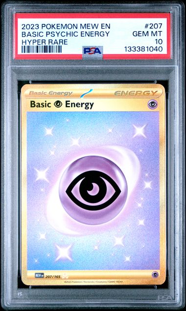 Basic Psychic Energy 207/165 - Scarlet & Violet 151 MEW - 2023 Pokemon - PSA 10