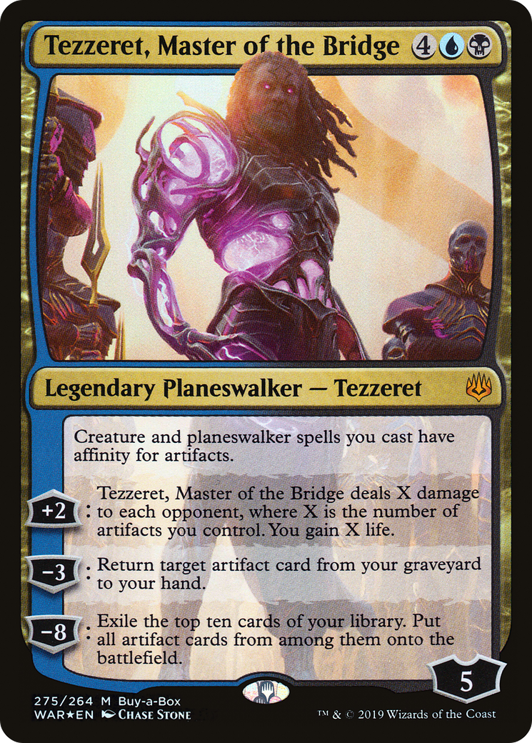 Tezzeret, Master of the Bridge - Buy-A-Box Promos (BABP)