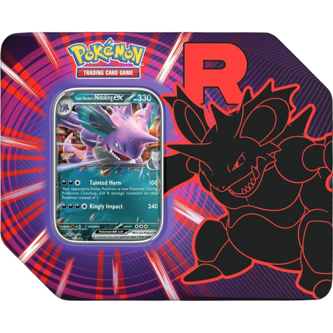 Pokemon Team Rocket Tins