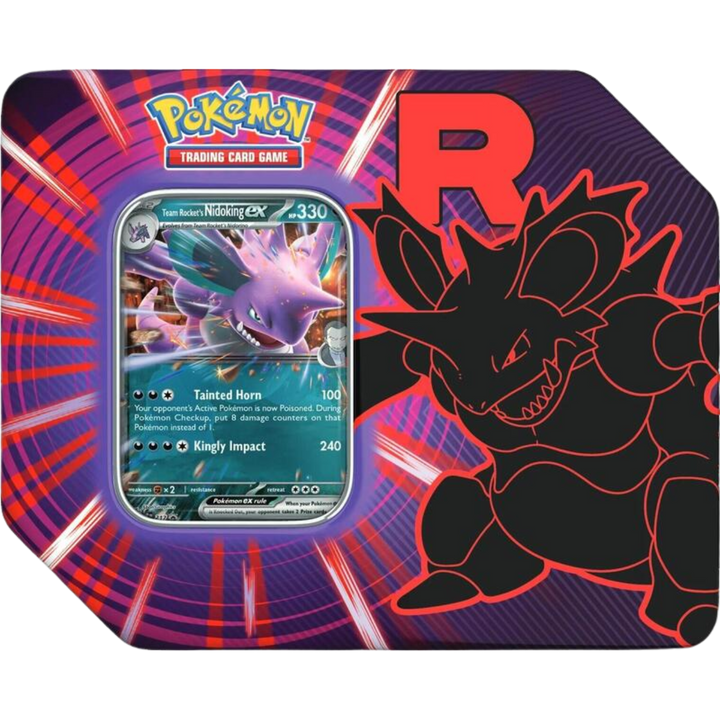 Pokemon Team Rocket Tins