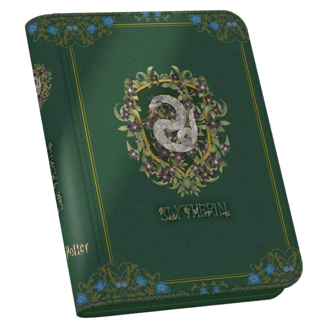 Ultimate Guard Zipfolio 160+ 8 Pocket Xenoskin Binder: Harry Potter 4 Houses