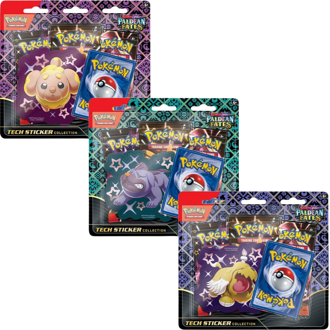 Scarlet & Violet - Paldean Fates Tech Sticker Collection