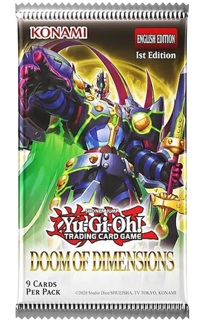 Yu-Gi-Oh! - Doom of Dimensions Booster Pack [1st Edition] – Cash