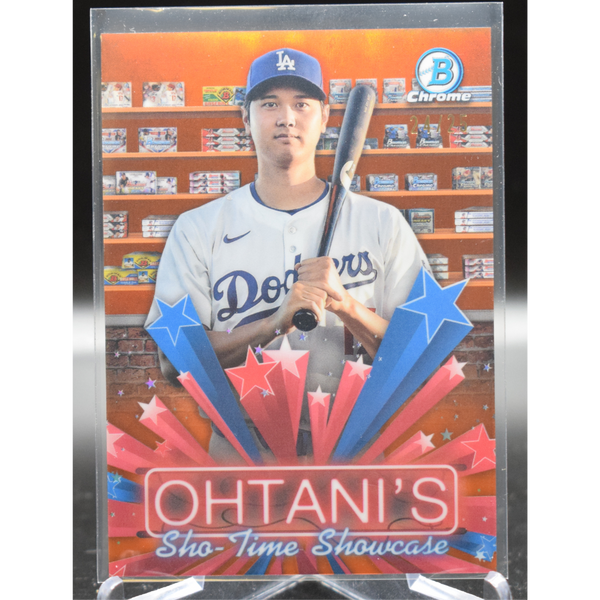 2025 Topps Bowman Chrome - Shohei Ohtani HS-4 - Orange Sho-Times