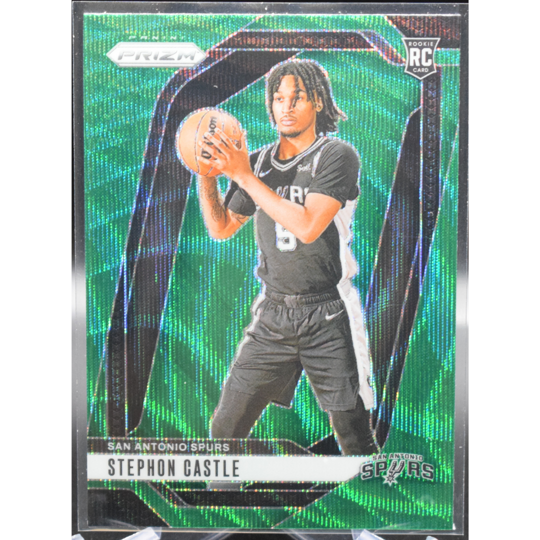 2024 Panini Prizm - Stephon Castle 234 - Green Wave