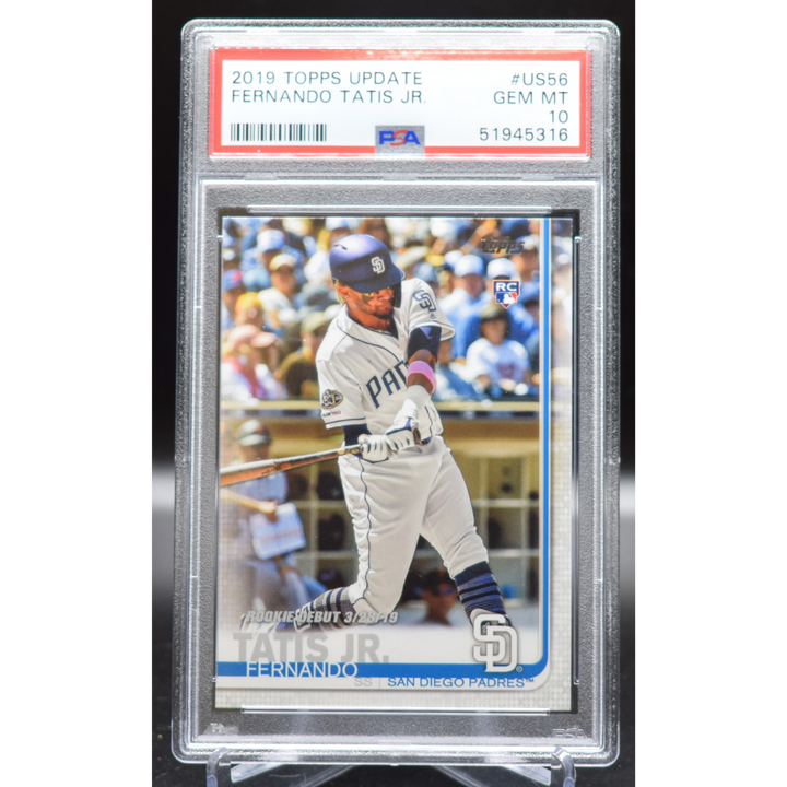 2019 Topps Update Baseball - Fernando Tatis Jr. #US56- PSA 10