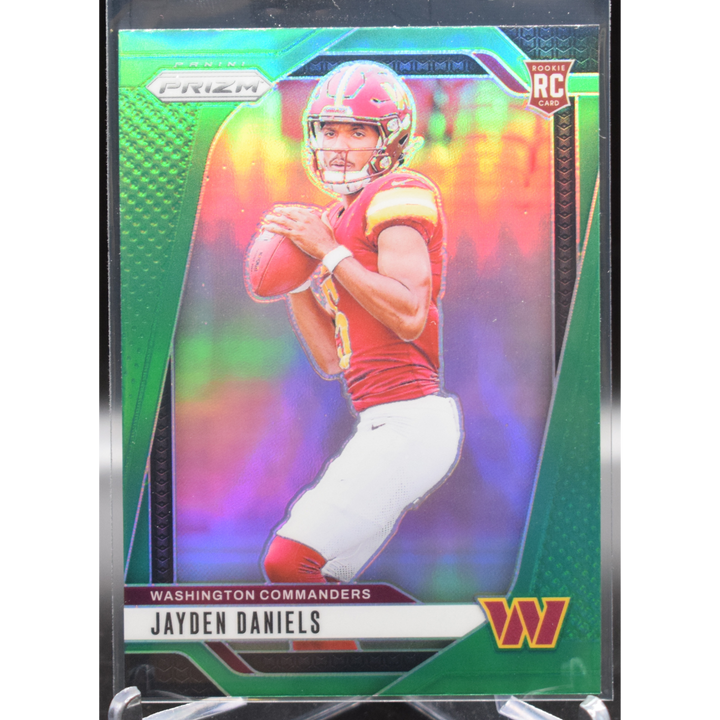 2024 Panini Prizm Football - Jayden Daniels 347 - Green