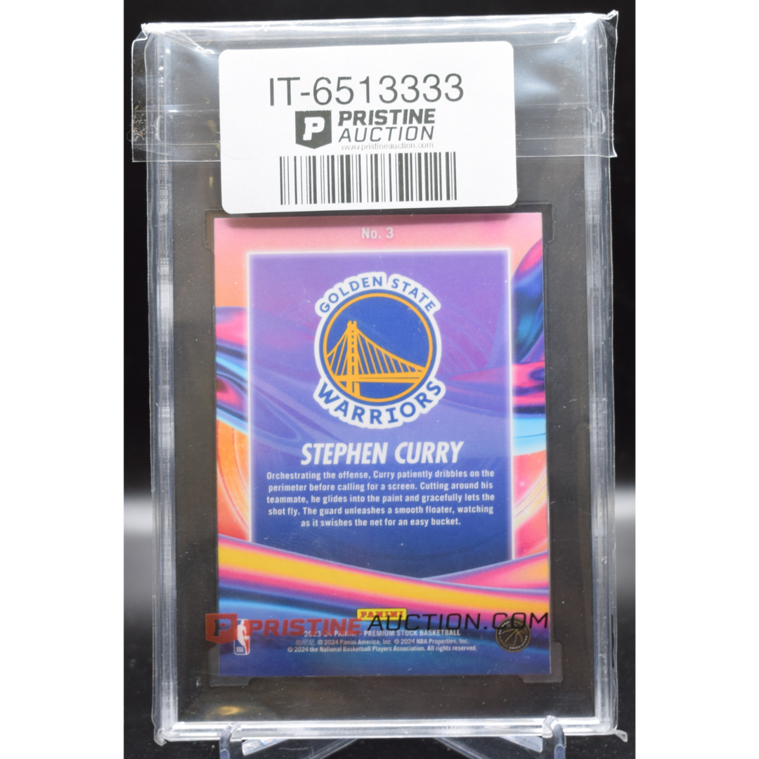 2023-24 Panini Hoops Premium Stock - Stephen Curry #3 - Anti Gravity - SGC 10