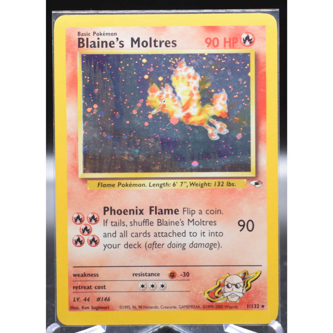 Blaine's Moltres - Gym Heroes (G1)