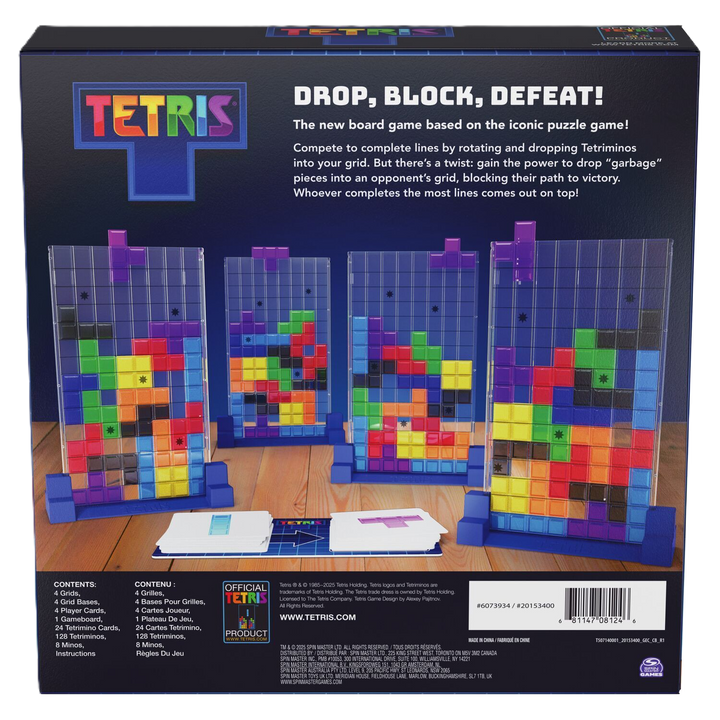Tetris The Board Game